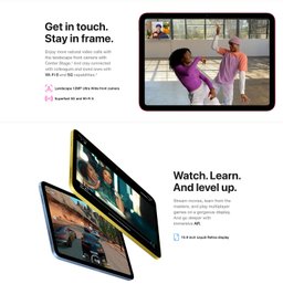 Apple iPad 10.9" 10th Gen (2022) WiFi 3