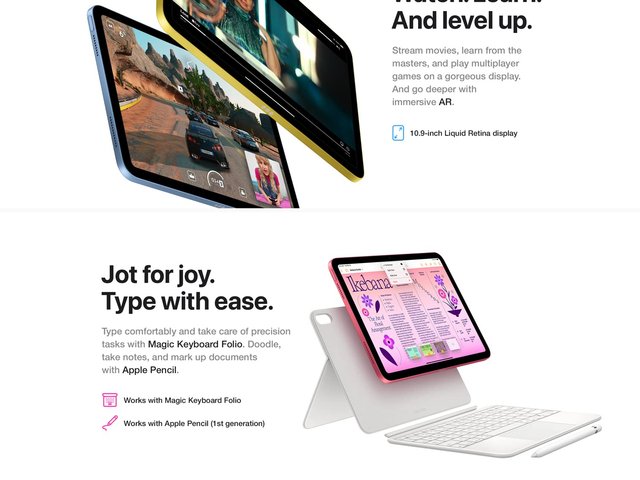 Apple iPad 10.9" 10th Gen (2022) WiFi + Cellular