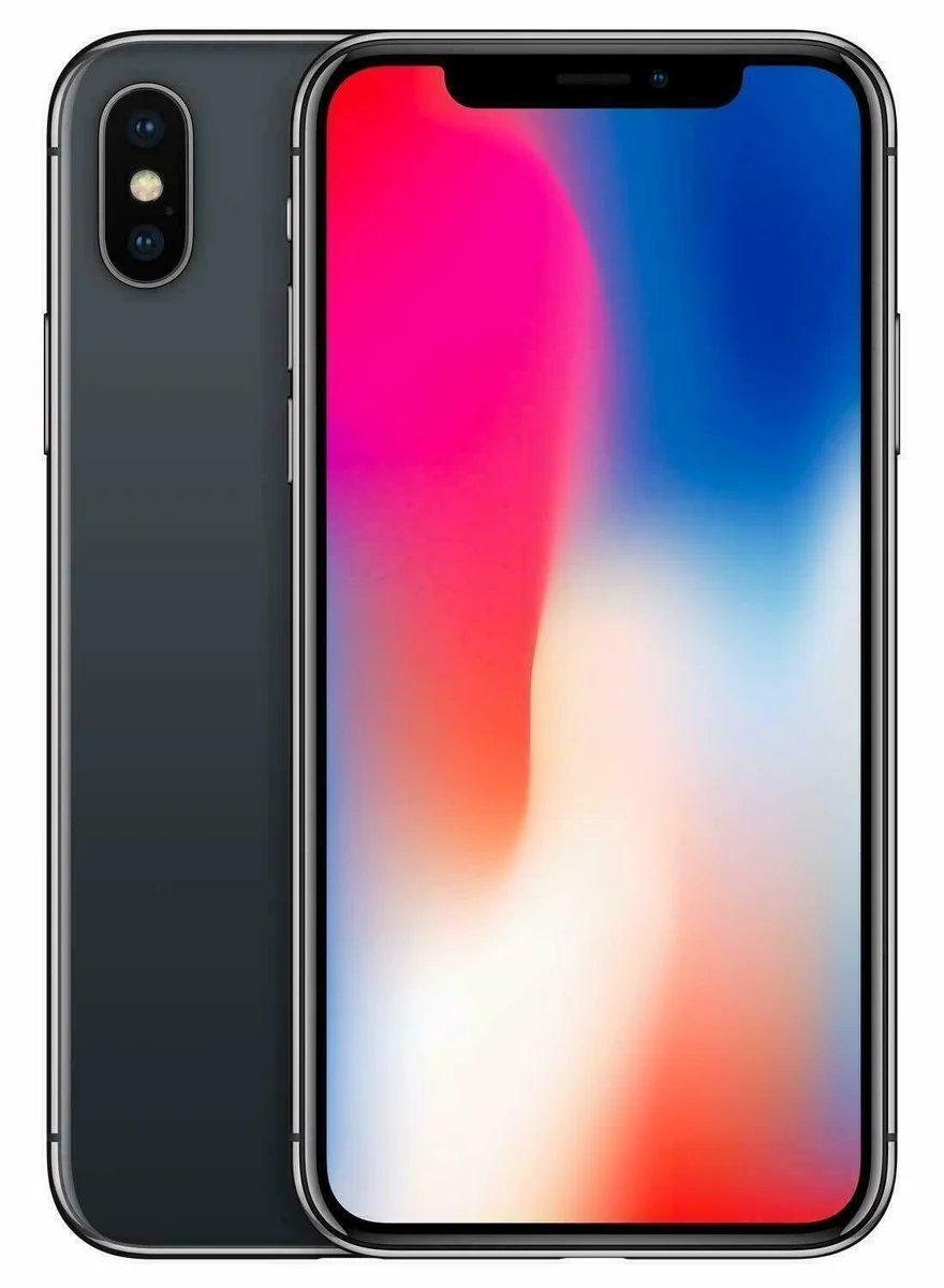 Apple iPhone X — Zdjęcie poglądowe — kolor może się różnić
