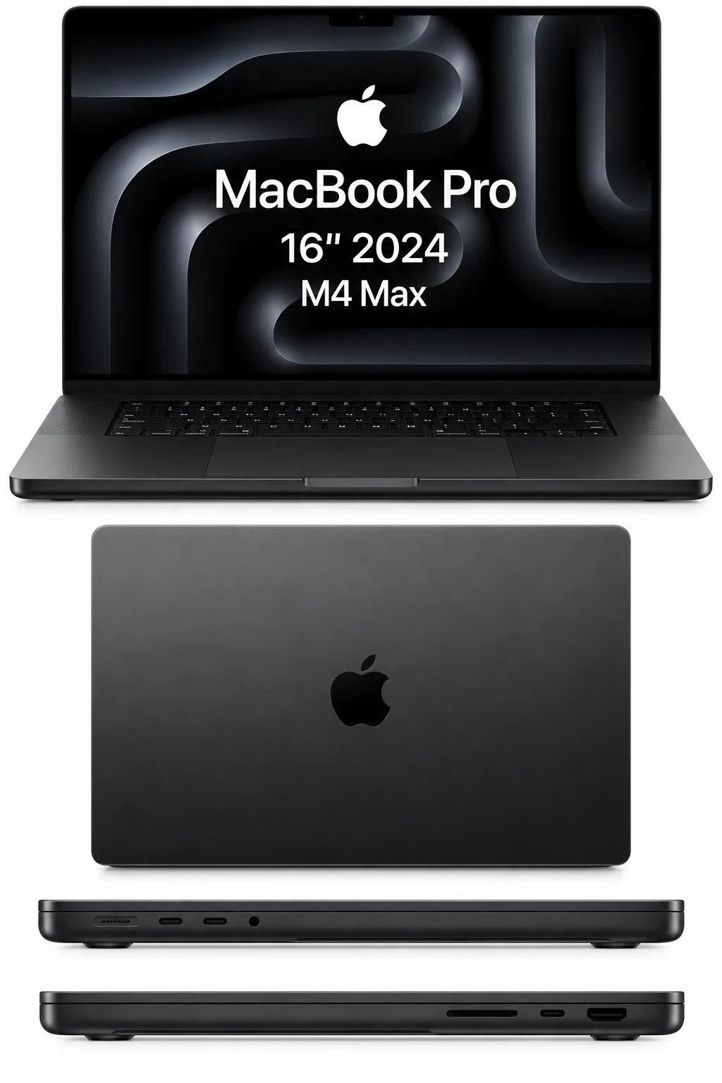 Apple MacBook Pro (16" 2024, M4 Max) — Zdjęcie poglądowe — kolor może się różnić