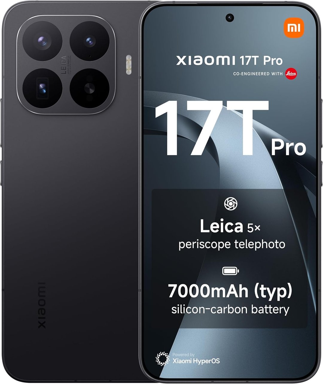 Xiaomi 17T Pro 5G — Zdjęcie poglądowe — kolor może się różnić