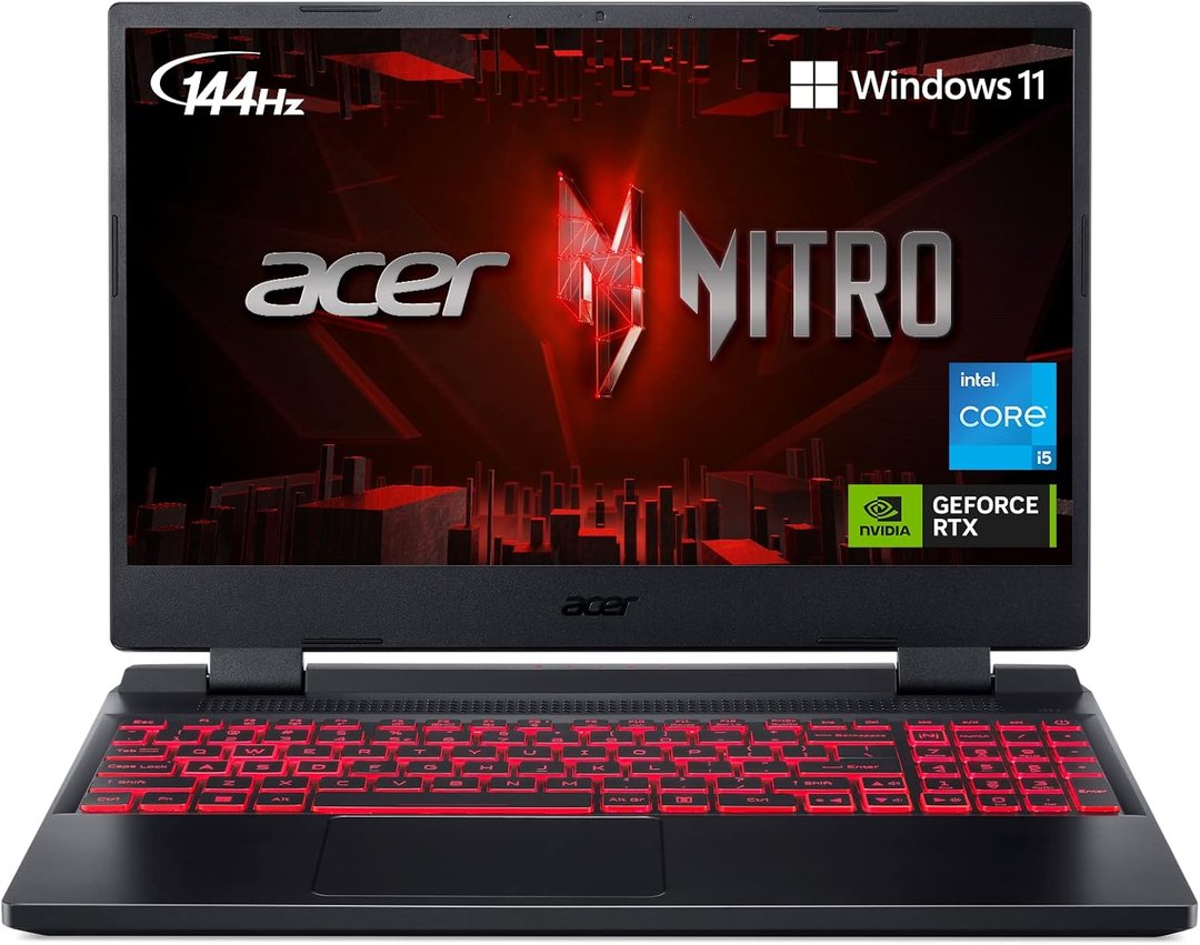 Acer Nitro 5 AN517-54 17.3" — Zdjęcie poglądowe — kolor może się różnić