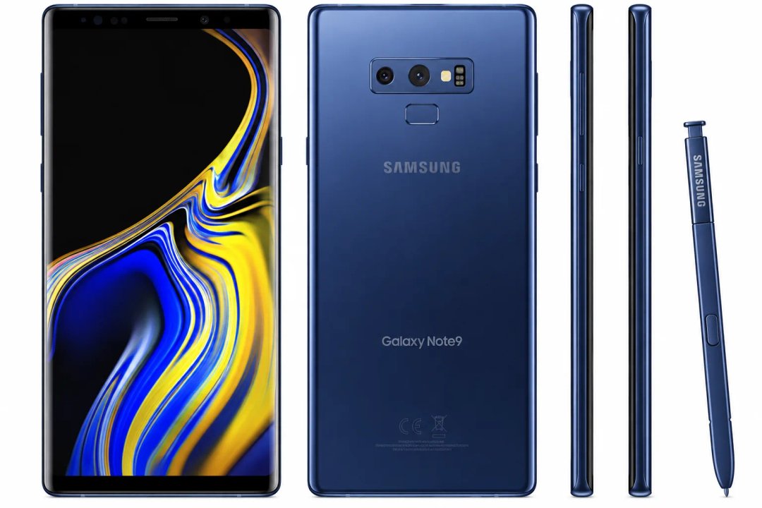 Samsung Galaxy Note 9 N960F — Zdjęcie poglądowe — kolor może się różnić