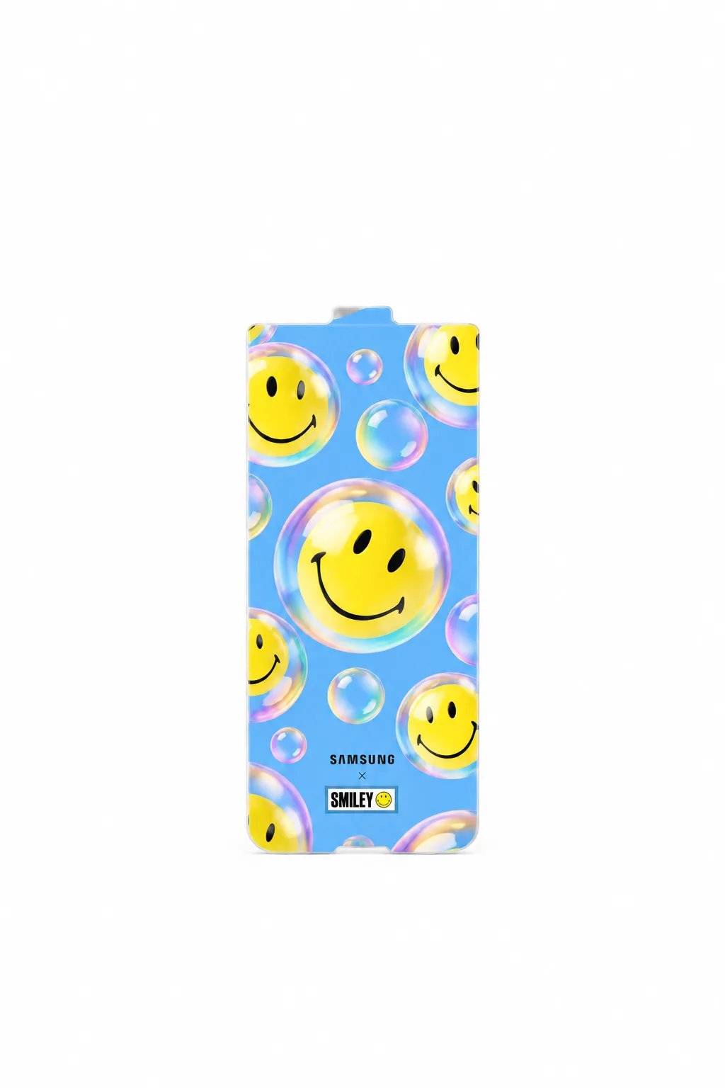 Samsung Galaxy S24 Plus - Flipsuit Card - Smiley Bubble