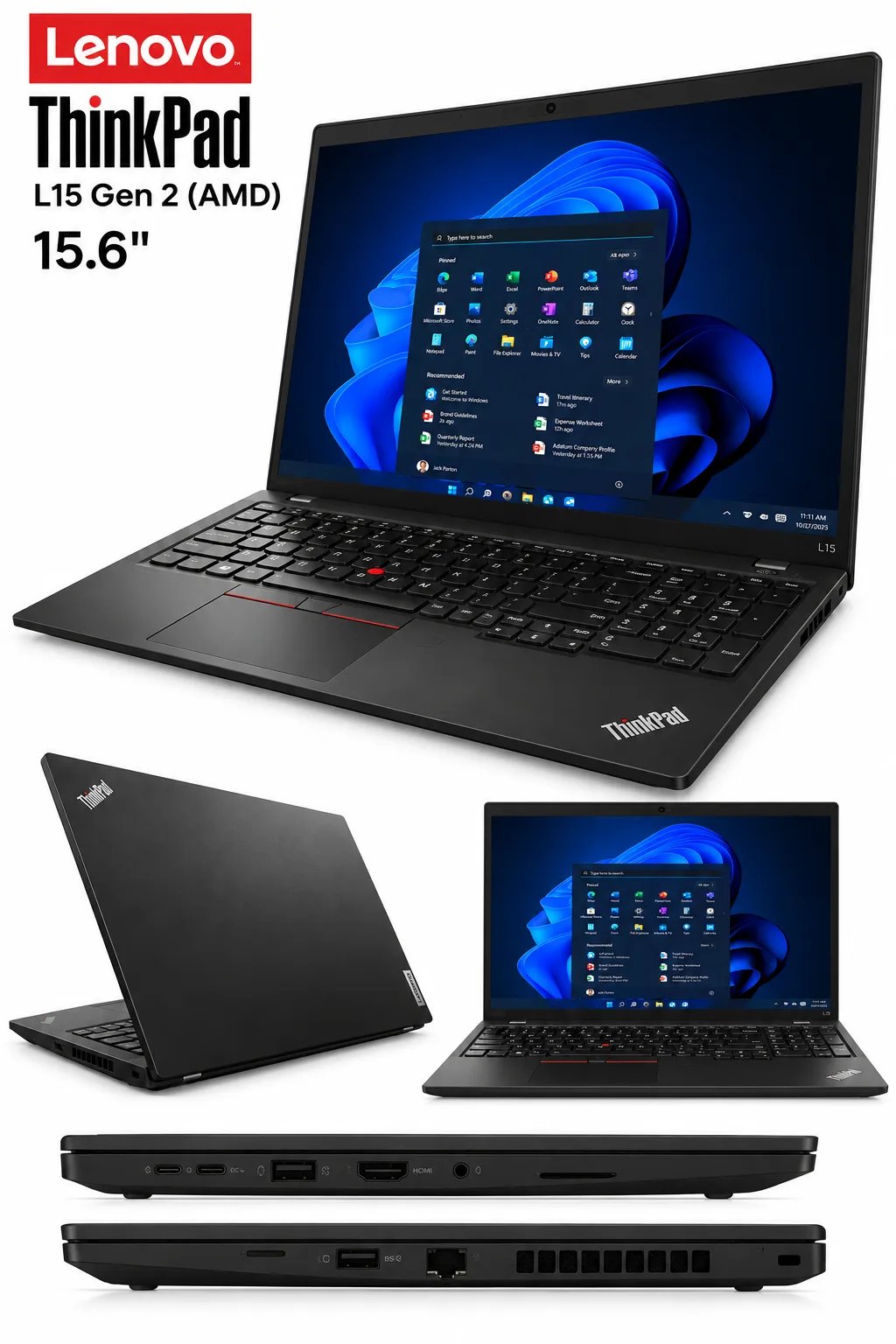 Lenovo ThinkPad L15 Gen 2 (AMD) 15.6"