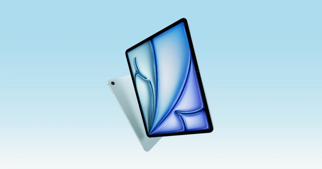 Apple iPad Air 11" M3 7th Gen (2025) WiFi — Zdjęcie poglądowe — kolor może się różnić