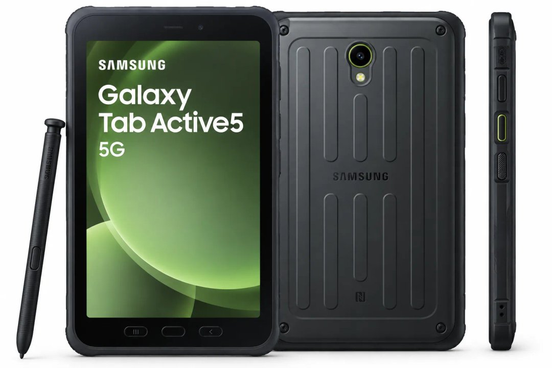 Samsung Galaxy Tab Active5 5G X306B — Zdjęcie poglądowe — kolor może się różnić