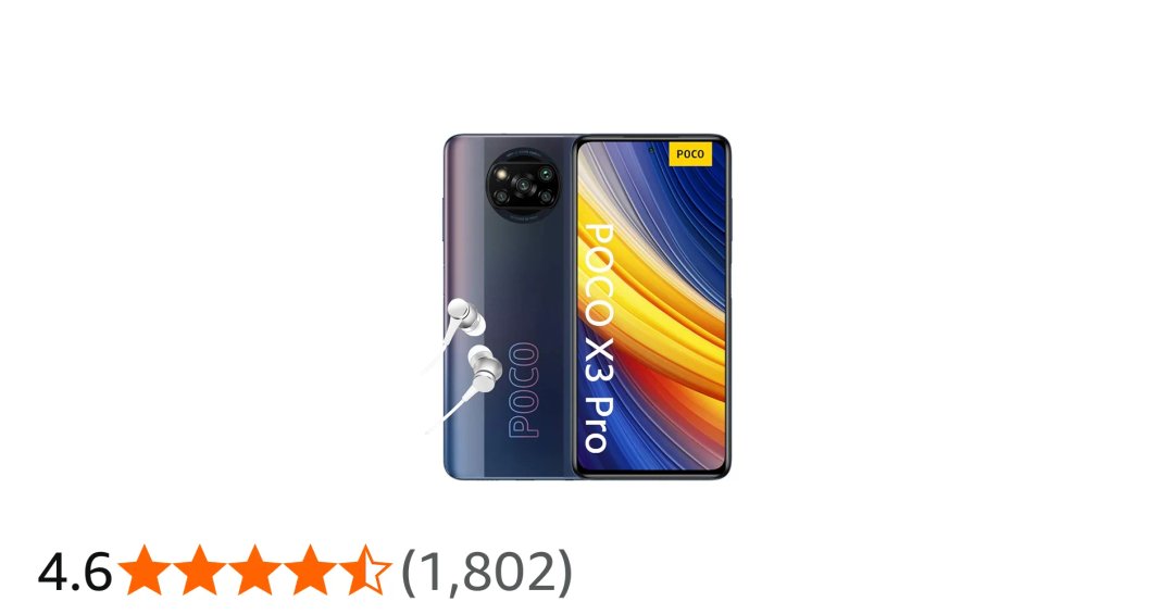 Xiaomi Poco X3 Pro — Zdjęcie poglądowe — kolor może się różnić