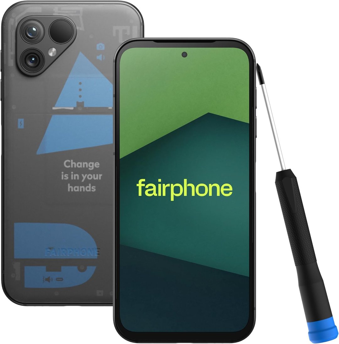 Fairphone 5 5G — Zdjęcie poglądowe — kolor może się różnić