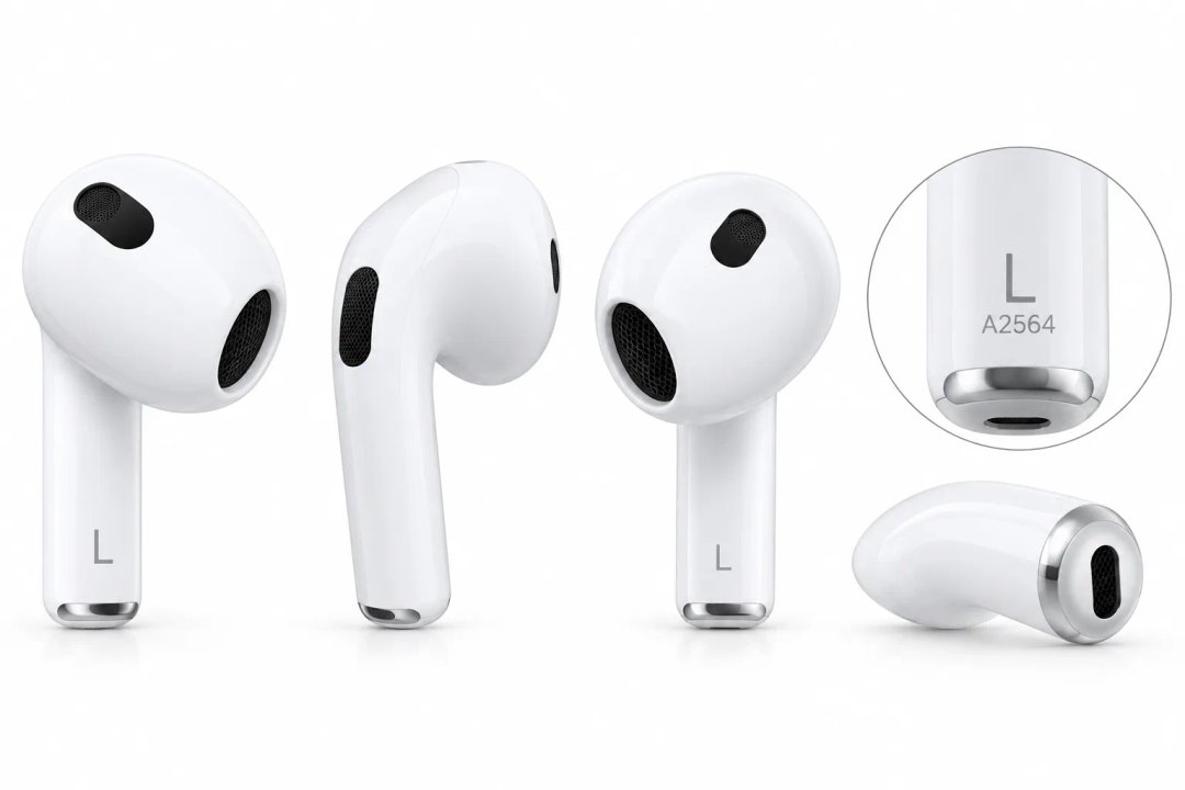 Apple Left AirPod 3 - A2564 — Zdjęcie poglądowe — kolor może się różnić