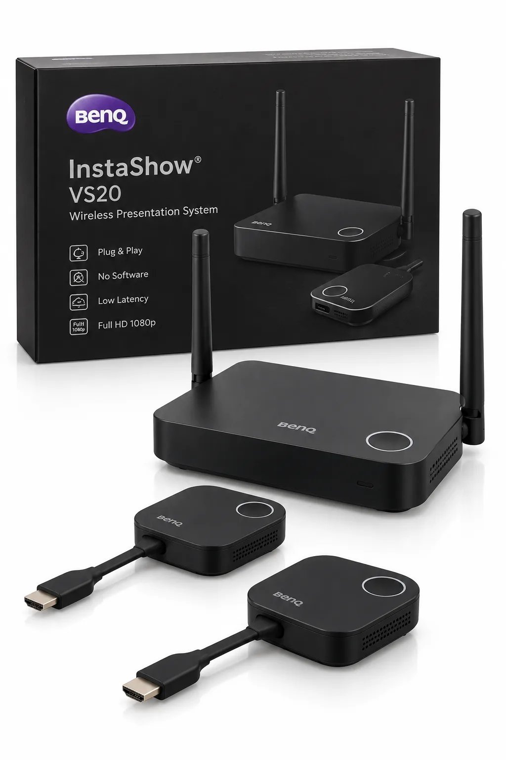 BenQ InstaShow VS20 — Zdjęcie poglądowe — kolor może się różnić