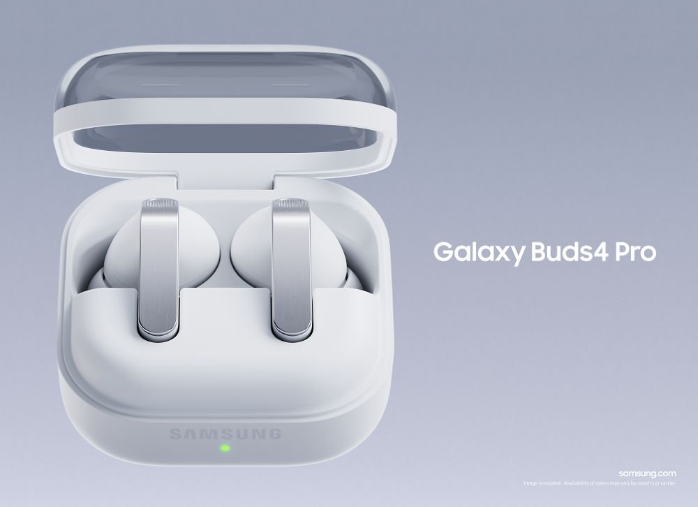 Samsung Galaxy Buds4 SM-R540 — Zdjęcie poglądowe — kolor może się różnić