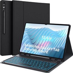 Samsung Galaxy Tab S10 FE/S10 FE 5G/ S9/S9 5G/S9 FE/S9 FE 5G - Book Cover Keyboard Slim - AI Key - NORDIC 1