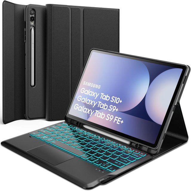 Samsung Galaxy Tab S10 Plus - Book Cover Keyboard Slim - ESP