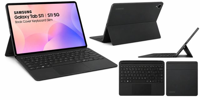 Samsung Galaxy Tab S11/ S11 5G - Book Cover keyboard Slim - ITA