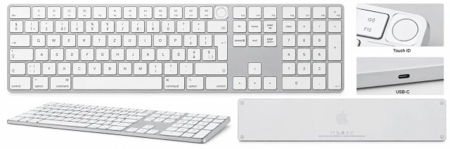 Apple Magic Keyboard with Touch ID A2449 (SVK)