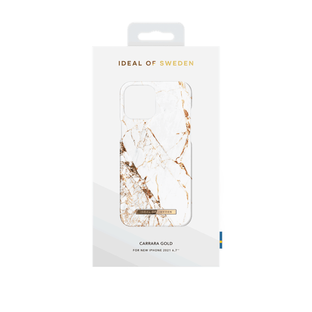iDeal Of Sweden iPhone 14 Pro Max - Fashion Case - Carrara Gold