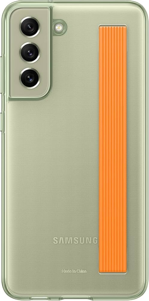 Samsung Galaxy S21 FE 5G - Slim Strap Cover - Olive Green