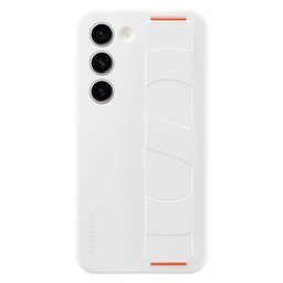 Samsung Galaxy S23 - Silicone Grip Case - White 2