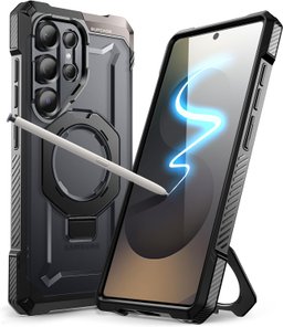 Samsung Galaxy S25 - Standing Grip Case - Black 1