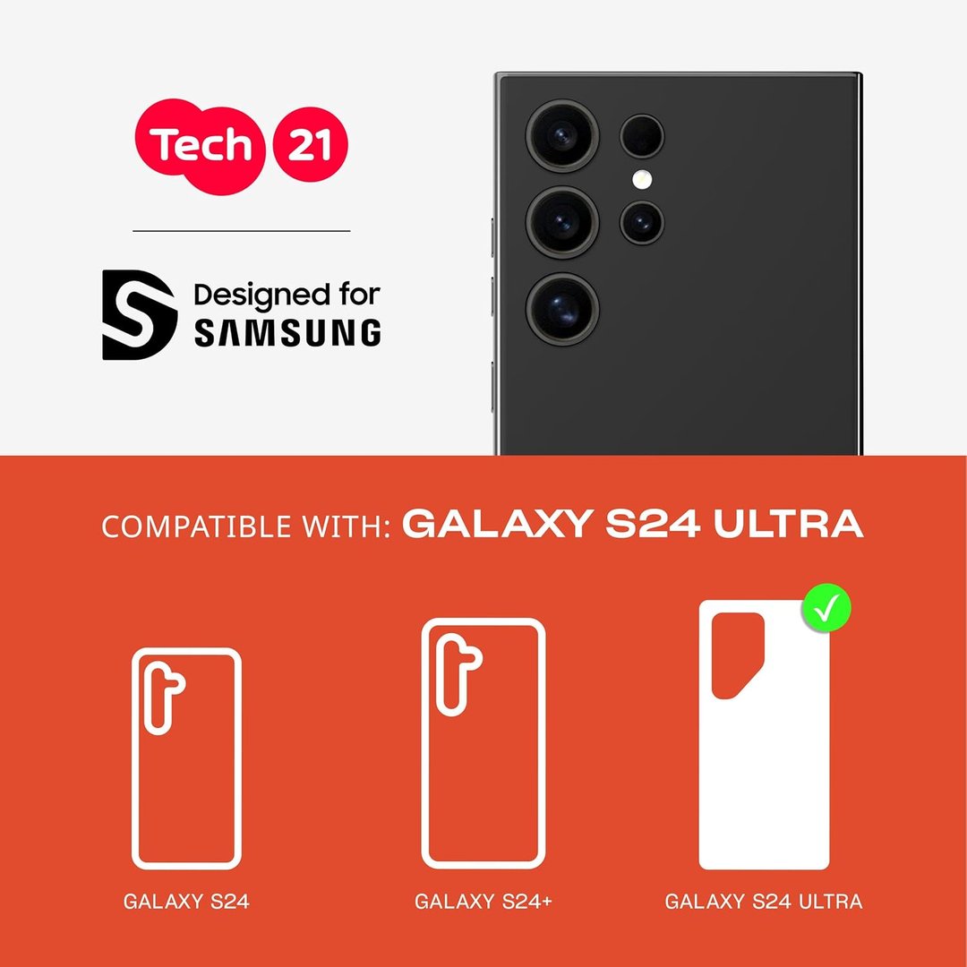 Tech21 Galaxy S24 Ultra - EvoLite - Black