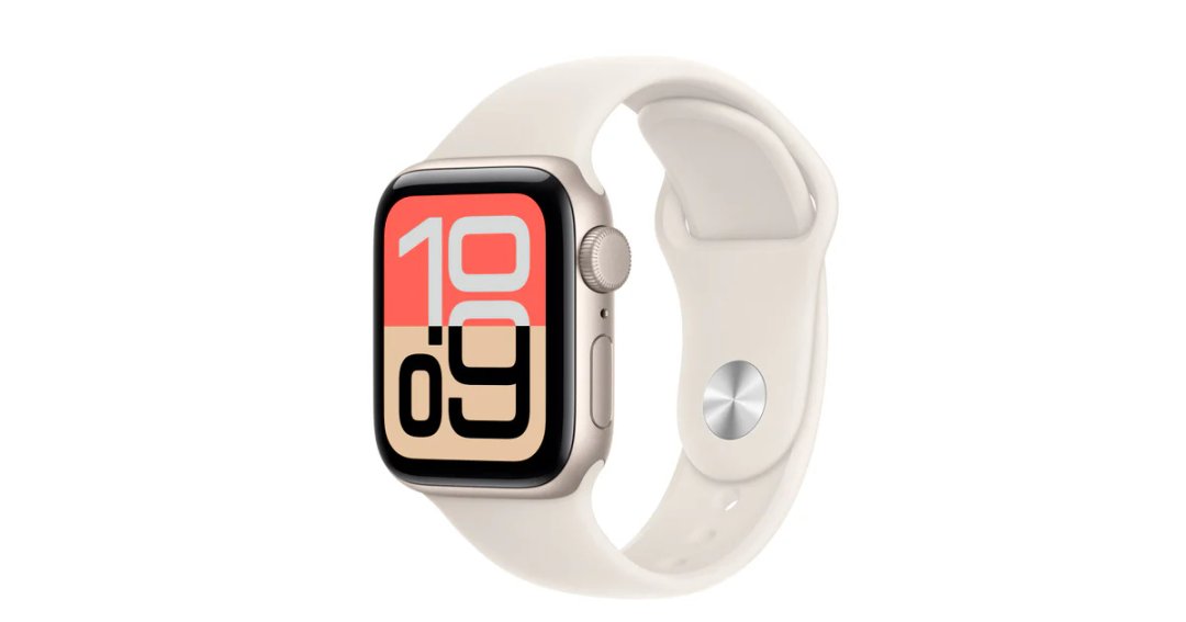Apple Watch SE 3 (2025) 44mm GPS+Cellular Aluminum Case — Zdjęcie poglądowe — kolor może się różnić