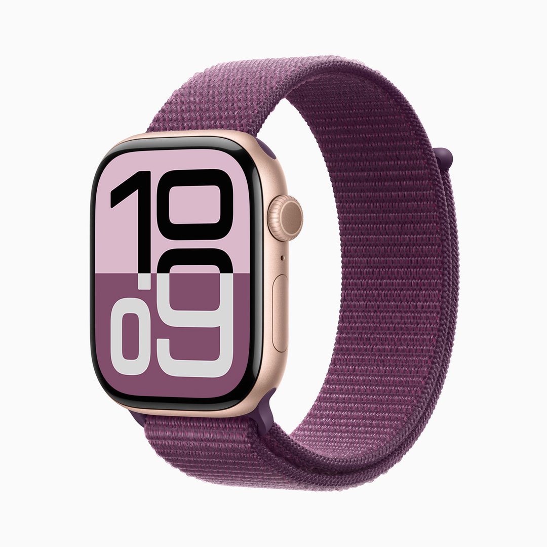 Apple Watch Series 10 42mm GPS Aluminum Case — Zdjęcie poglądowe — kolor może się różnić