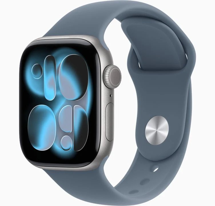 Apple Watch Series 11 46mm GPS+Cellular Aluminum Case — Zdjęcie poglądowe — kolor może się różnić