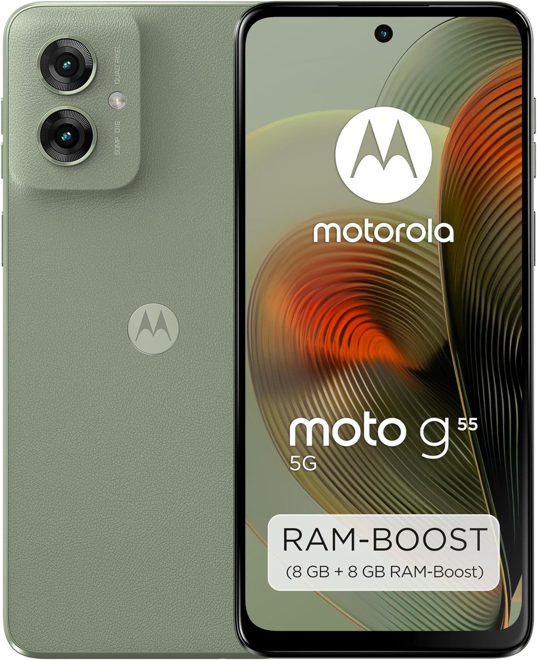 Motorola G55 — Zdjęcie poglądowe — kolor może się różnić