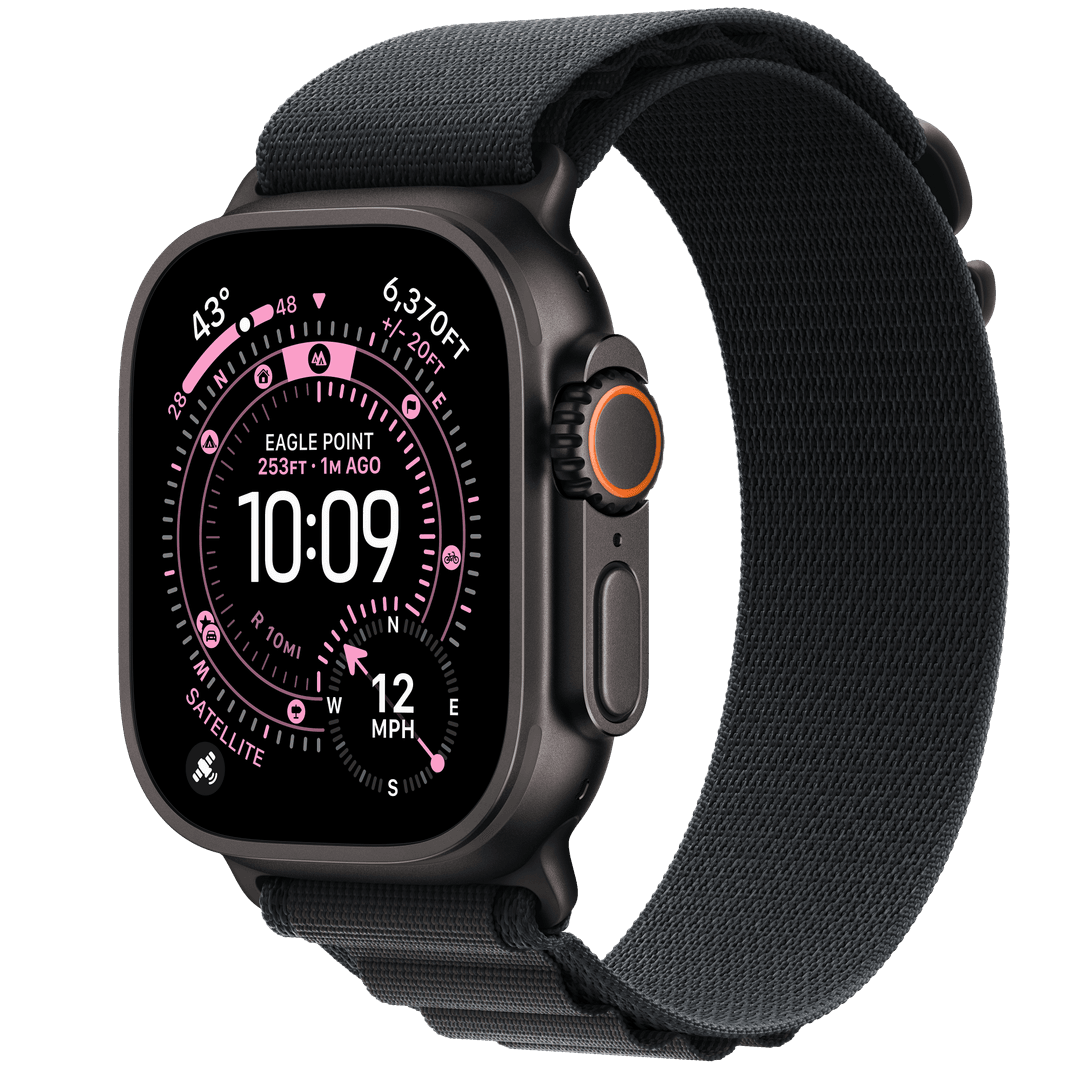 Apple Watch Ultra 3 49mm GPS+Cellular Titanium Case — Zdjęcie poglądowe — kolor może się różnić
