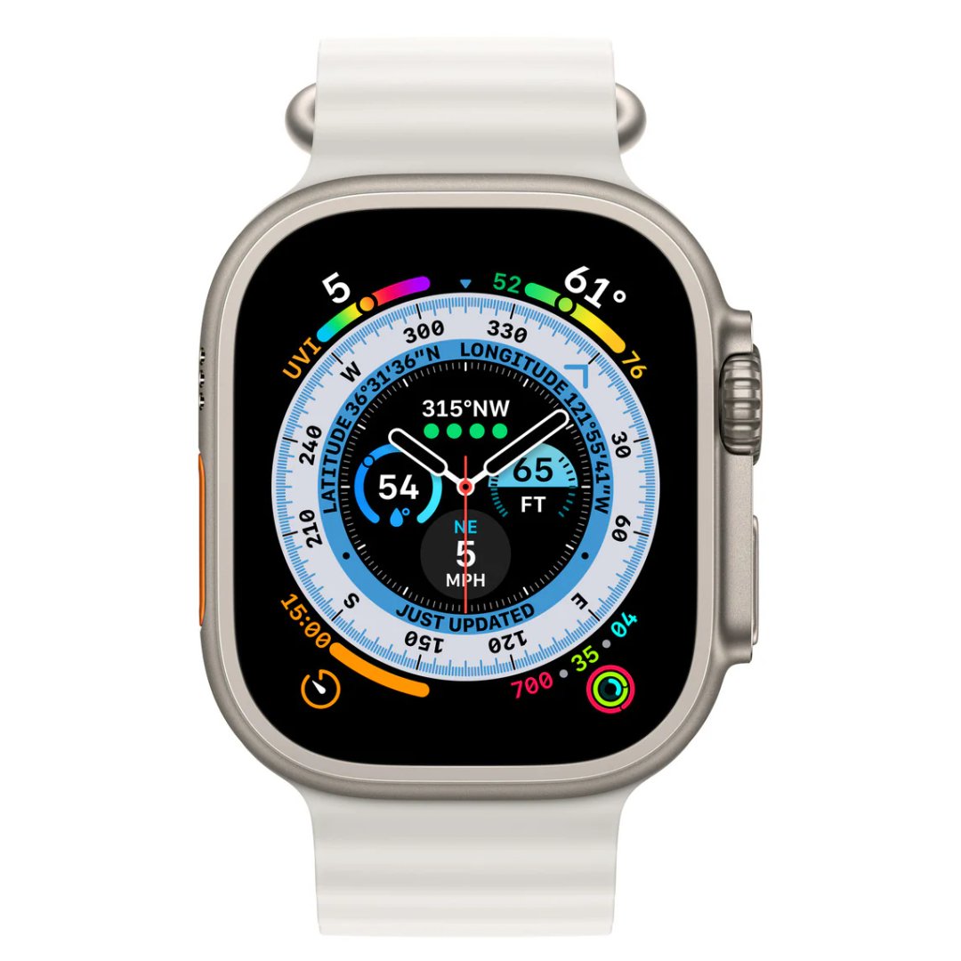 Apple Watch Ultra 49mm GPS+Cellular Titanium — Zdjęcie poglądowe — kolor może się różnić