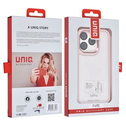 UNIQ Accessory Etui tylne do iPhone 14 Pro — kolor: różowy 4