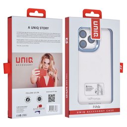 UNIQ Accessory Etui tylne do iPhone 14 Pro Max — kolor: jasnoniebieski 4