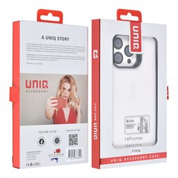 UNIQ Accessory Etui tylne do iPhone 14 Pro Max — kolor: czarny 4