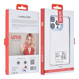 UNIQ Accessory Etui tylne do iPhone 14 Pro Max — kolor: niebieski 4