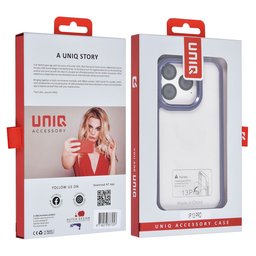 UNIQ Accessory Etui tylne do iPhone 13 Pro — kolor: fioletowy 4