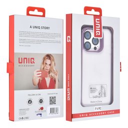 UNIQ Accessory Etui tylne do iPhone 14 Pro — kolor: fioletowy 4