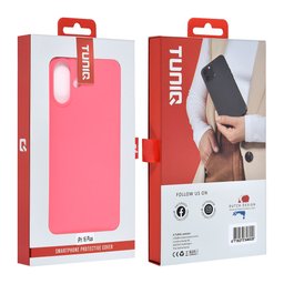 TUNIQ Etui tylne do iPhone 16 Plus — kolor: jaskraworóżowy 4