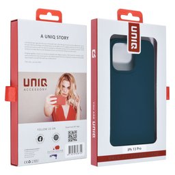 UNIQ Accessory Etui tylne premium do iPhone 13 Pro — kolor: niebieski 4
