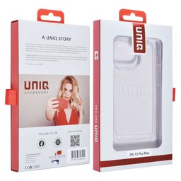 UNIQ Accessory Etui tylne premium do iPhone 13 Pro Max — kolor: przezroczysty — Ochrona przed wstrząsami 4