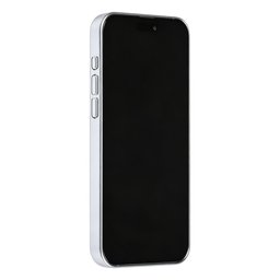 TUNIQ Etui tylne do iPhone 15 Pro Max — Magsafe PC ze wzorem włókna — kolor: srebrny 2