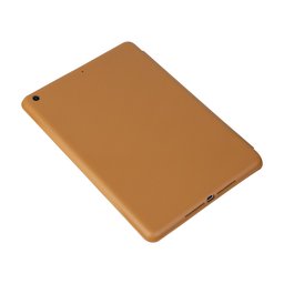 Apple Etui książkowe do iPad 9.7 inch (2017) — Skóra syntetyczna PU — kolor: jasnobrązowy 5