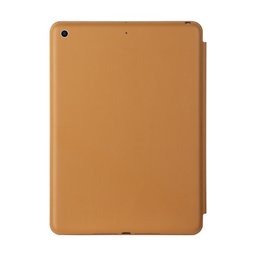Apple Etui książkowe do iPad 9.7 inch (2017) — Skóra syntetyczna PU — kolor: jasnobrązowy 3
