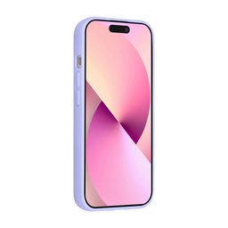 TUNIQ Etui tylne do iPhone 15 — Magsafe Z pierścieniem-stojakiem — Zawieszka — kolor: liliowy 2