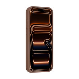 TUNIQ Etui tylne do iPhone 16 Pro Max — W całości silikonowe — kolor: brązowy 2