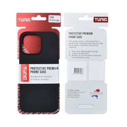 TUNIQ Etui tylne do iPhone 16 Pro Max — W całości silikonowe — kolor: czarny 3