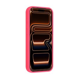 TUNIQ Etui tylne do iPhone 16 Pro Max — W całości silikonowe — kolor: jaskraworóżowy 2