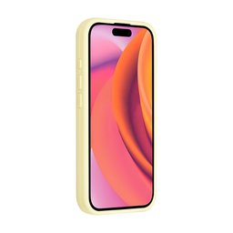 TUNIQ Etui tylne do iPhone 16 Pro — W całości silikonowe — kolor: żółty 2