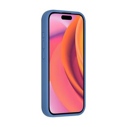 TUNIQ Etui tylne do iPhone 16 — W całości silikonowe — kolor: niebieski 2