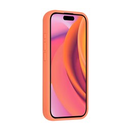 TUNIQ Etui tylne do iPhone 16 Pro — W całości silikonowe — kolor: pomarańczowy 2